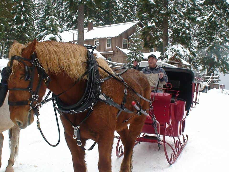 Winter Sleigh Rides Odell Lake