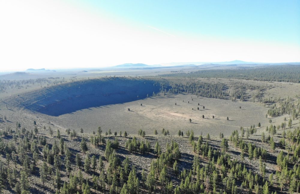 fort rock oregon hole in the ground