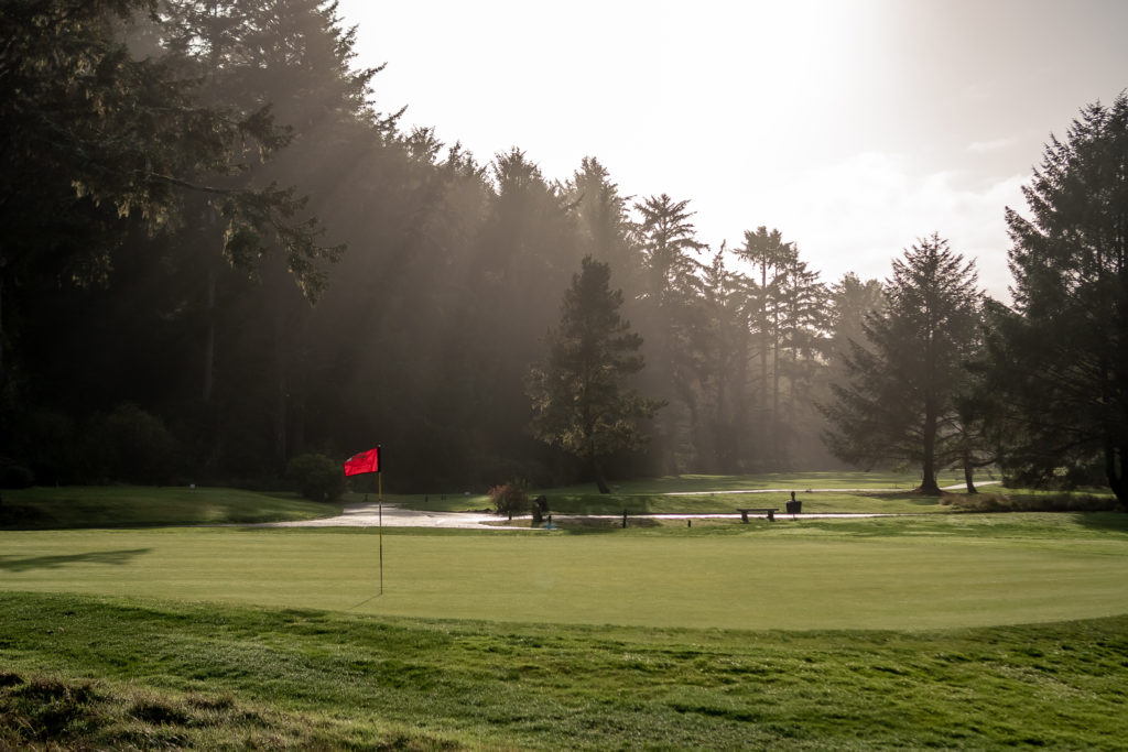 Salishan golf course.