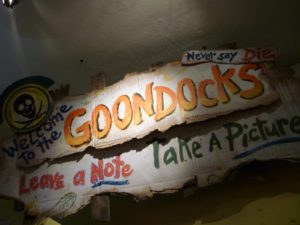 welcome to the goondocks sign