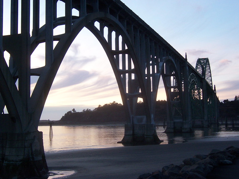 Yaquina Bridge, Newport Oregon