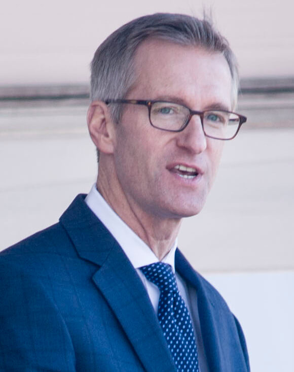 Portland Oregon Mayor Ted Wheeler speaking