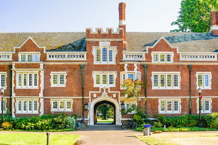 Reed College in Portland Oregon