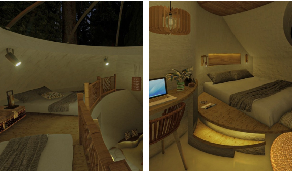 3D artist rendering of the proposed Oculis Lodge