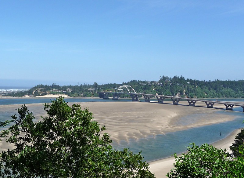 The Bridge in Waldport, Oregon.