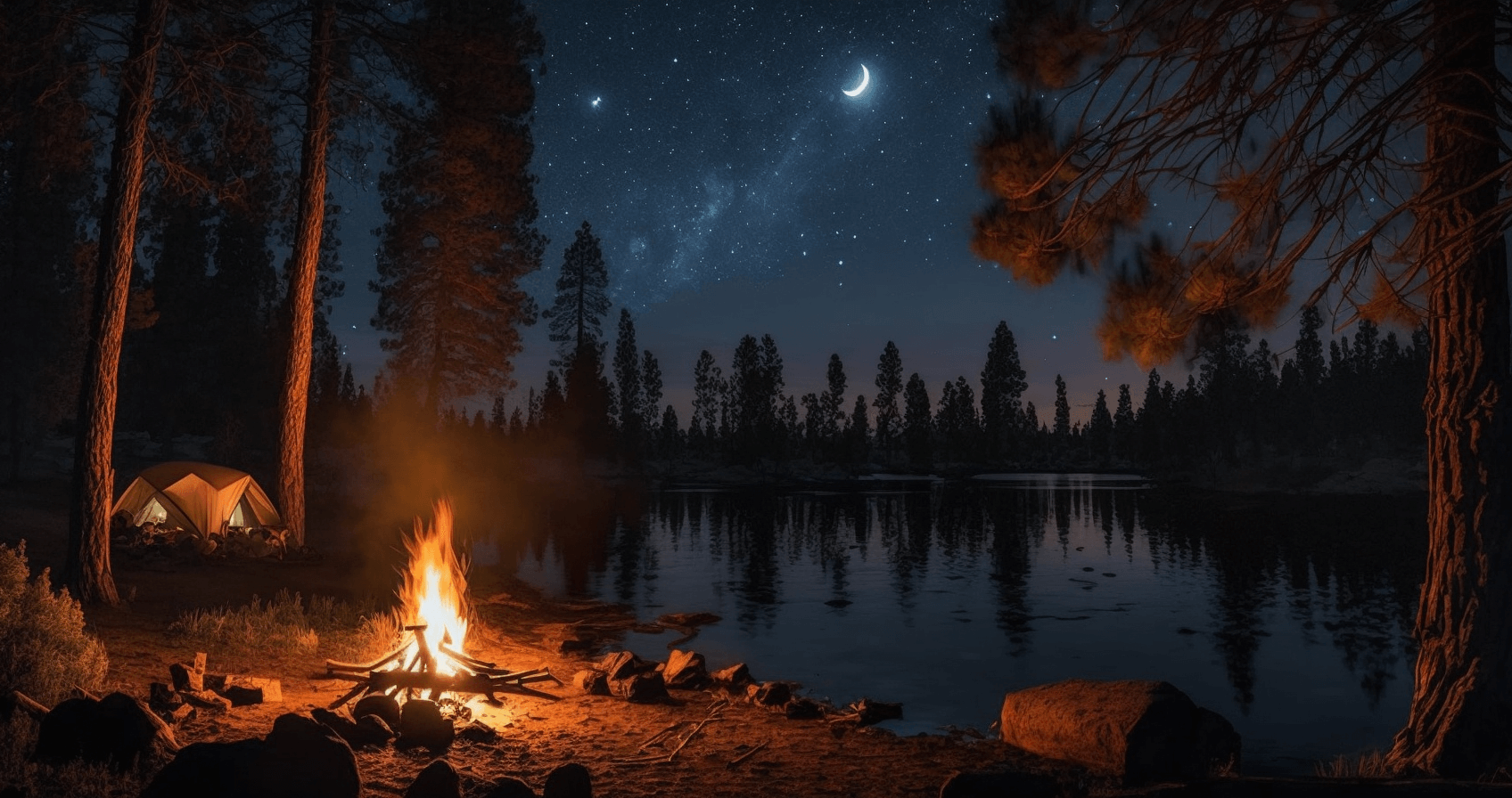 camping near bend, crater lake national park