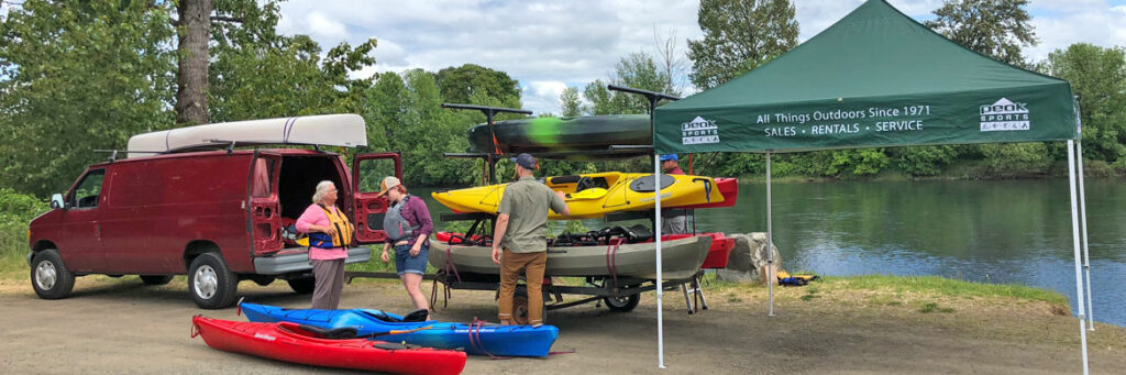 kayaking setup corvallis or