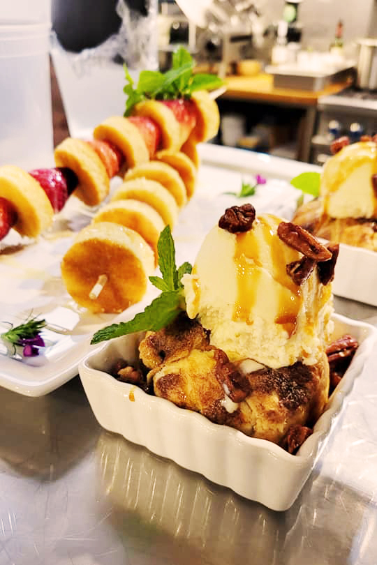 Oshen's Chophouse desserts