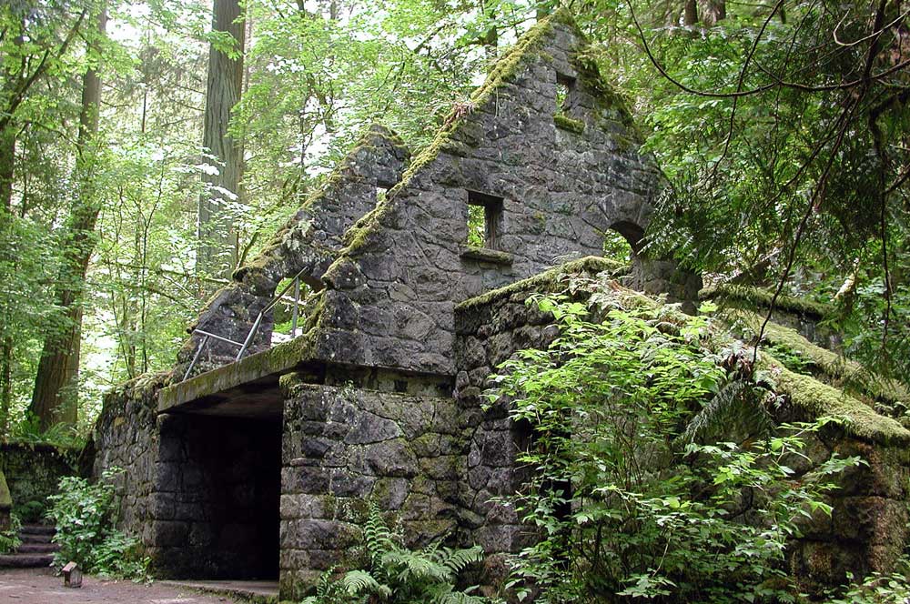 Witch's Castle in Forest Park via Wikipedia