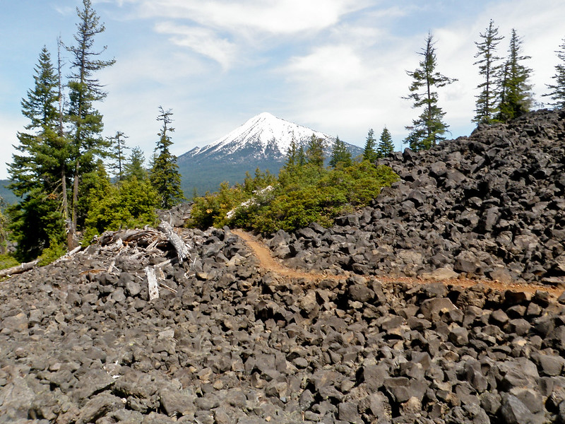 Brown-Mountain, loop trail, cascade mountains