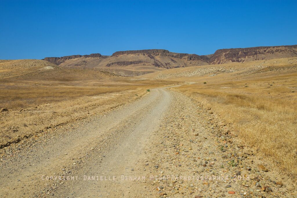 succor creek dirt road photo