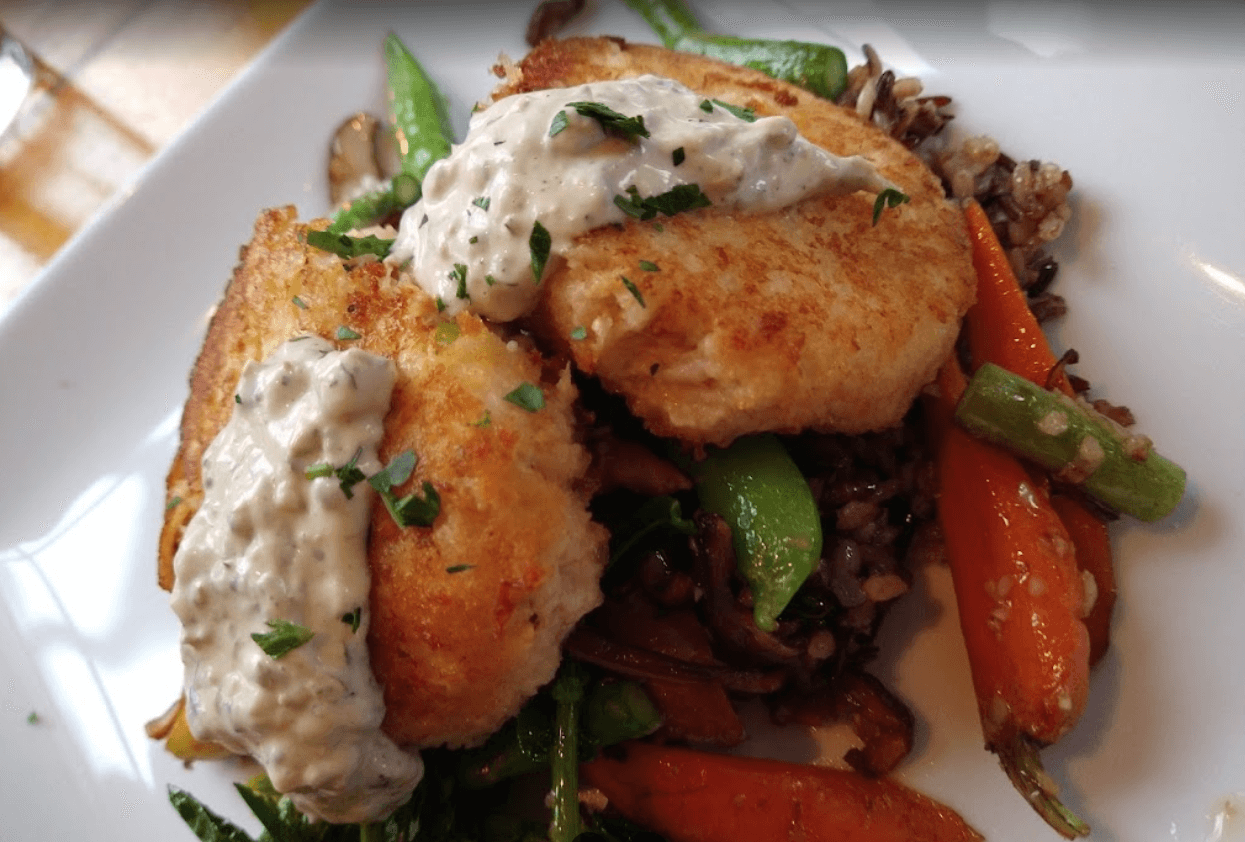 yachats crab cakes