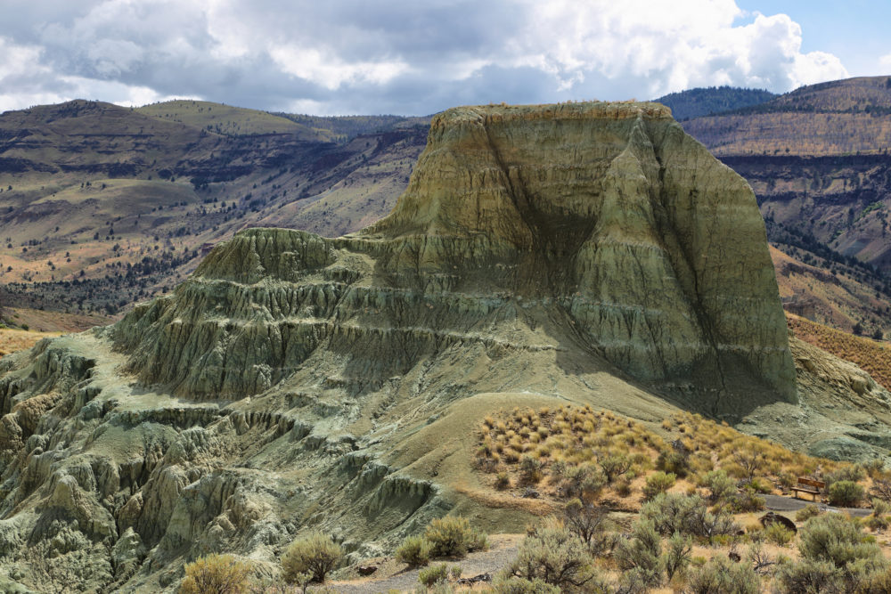 john day fossil beds, blue basin, sheep rock unit