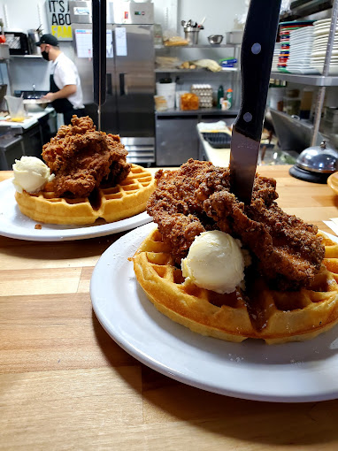 fat milo's family kitchen chicken waffles