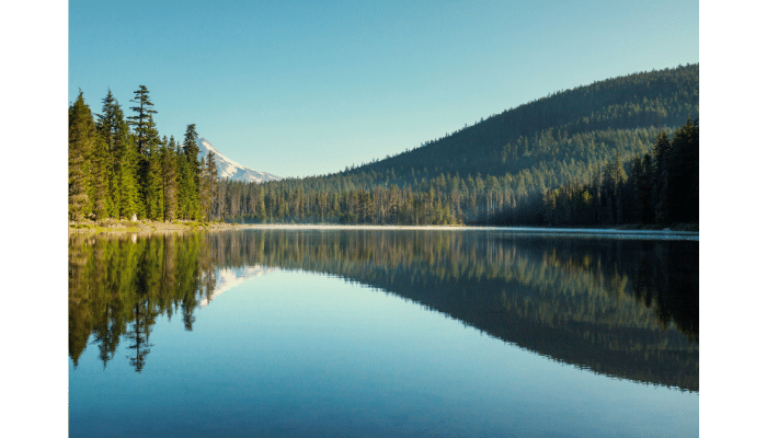 oregon cascade range, cascade lakes, hosmer lake