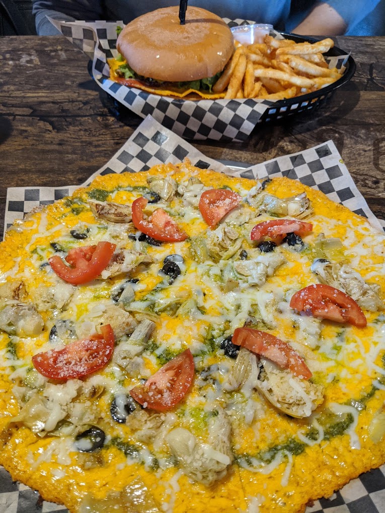 Fried Cheese Pizza