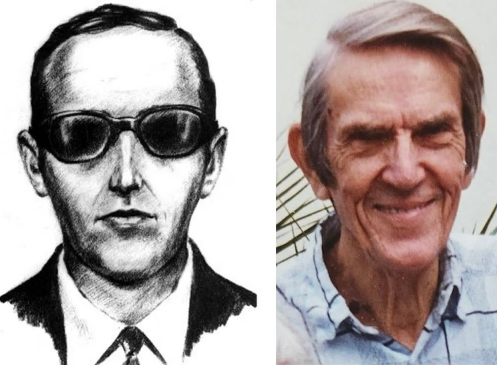 DB Cooper, Vince Petersen, Eric Ulis, FBI sketch, nearly identical physical descriptions