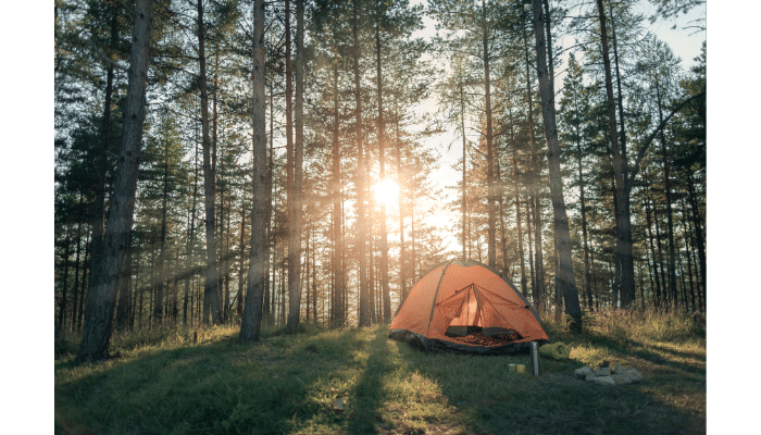 tent Camping, central oregon