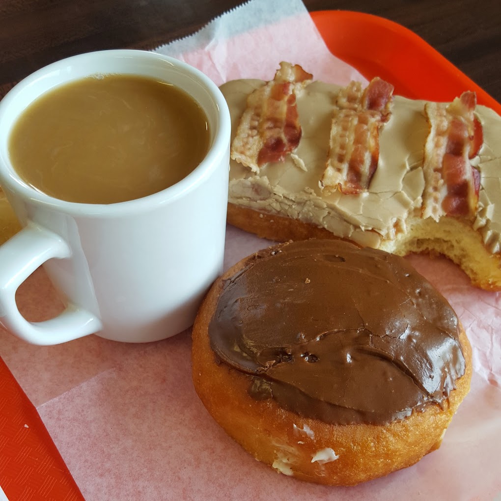 coffee and donut