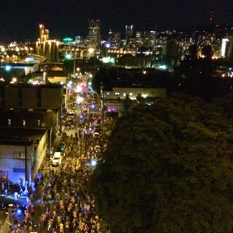 world naked bike ride, portland, oregon, 2023