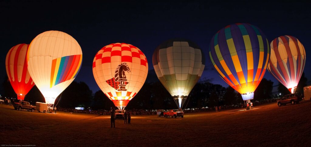 Northwest Art & Air Festival, albany, oregon, hot air balloons