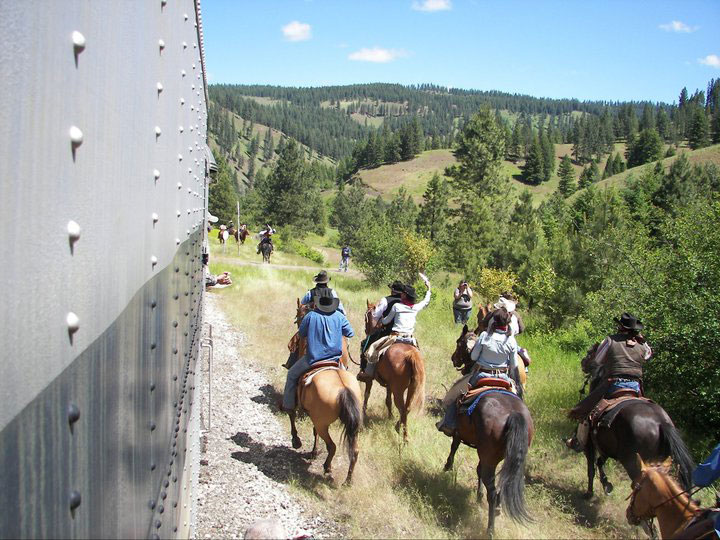 eagle cap train rides, NE oregon, wallowa mountains, history