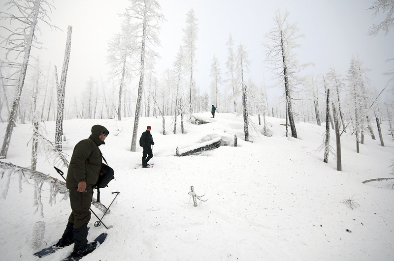 snowshoeing, oregon, cascade mountains, winter