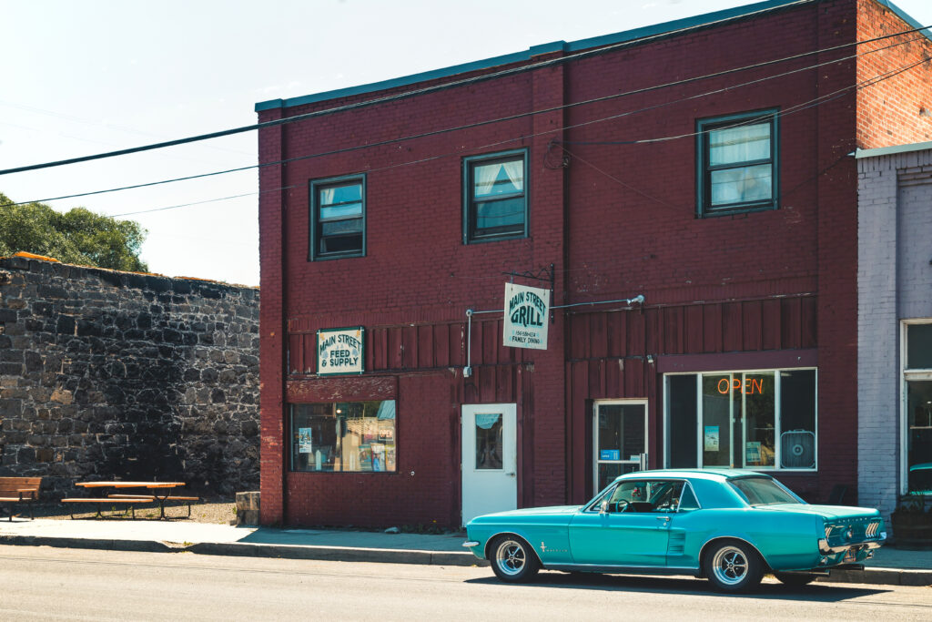 wallowa, oregon, main street