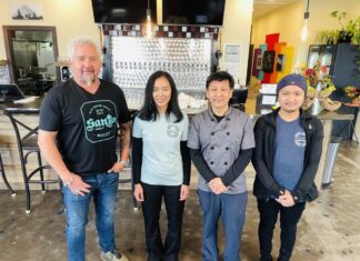 Guy Fieri, Diners Drive Ins and Dives, Food Network, Sisters, Oregon, High Camp Taphouse, Himalayan Food