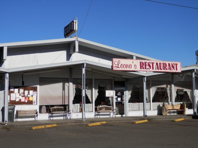 exterior of Leona's