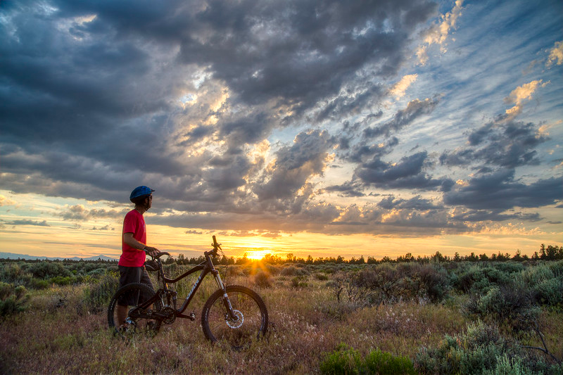 Mountain biking