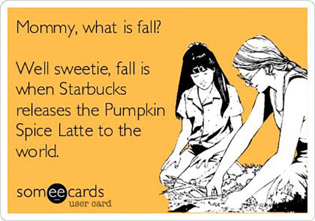 pumpkin spice latte