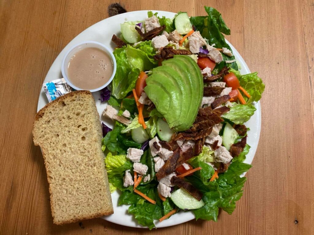 turkey bacon avocado salad