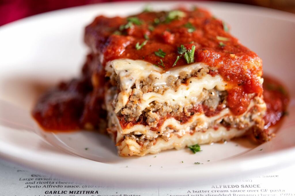 Baked Lasagna.