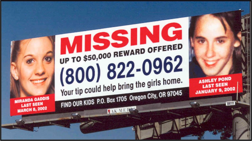 Oregon's Dark Chapter The Kidnapping and Murders of Ashley Pond and