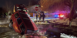 car plunging into sinkhole vancouver