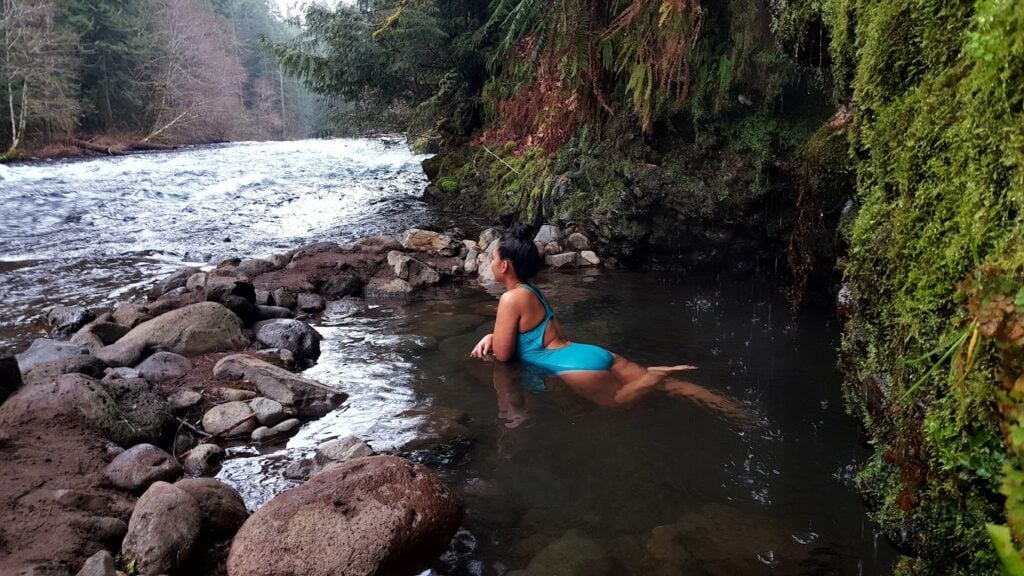 soaking at Bigelow
