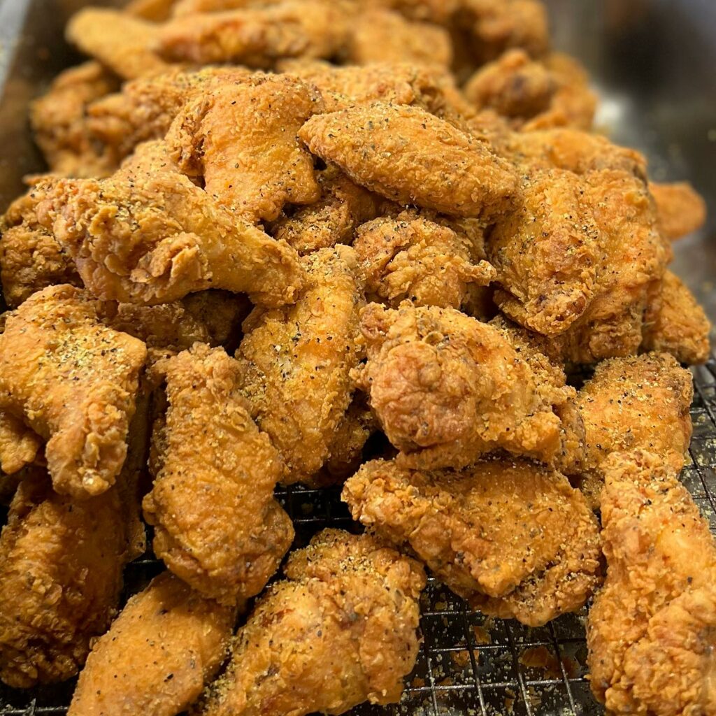 Tasty looking fried crispy meat from Kee's Loaded Kitchen.
portland oregon, best restaurants, 2024, where to eat, best brunch, food and drink, bars, pizza, sushi, thai food, PDX, foodie heaven