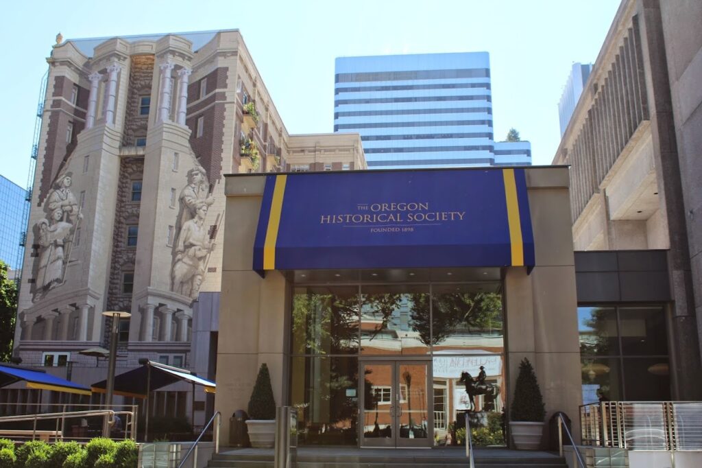 exterior of Oregon Historical Society