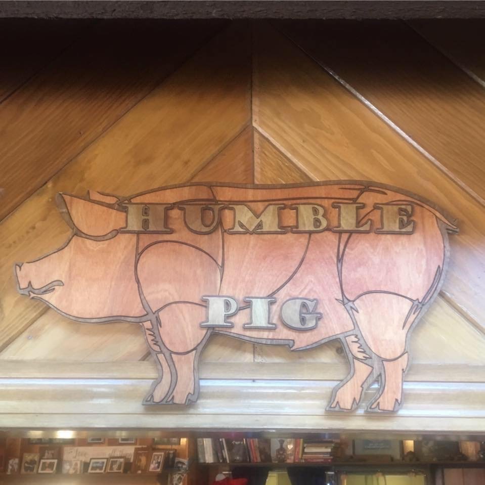 Humble Pig sign