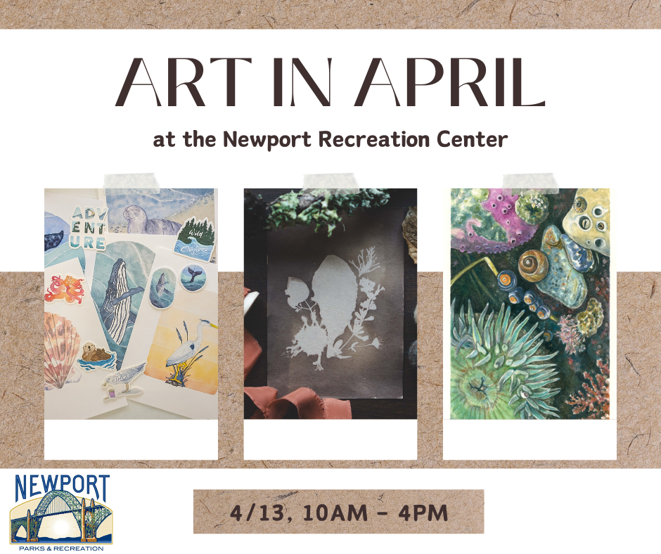 newport oregon, things to do, art festivals, 2024, oregon coast, art in april