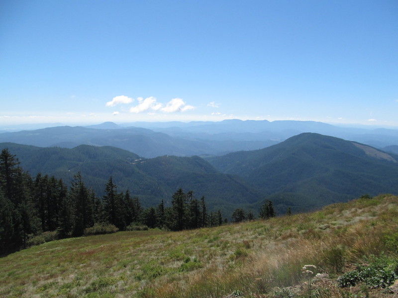 View from Marys Peak.