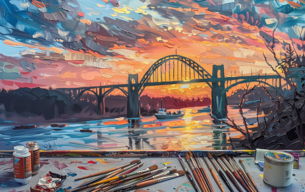newport oregon, things to do, art festivals, 2024, oregon coast, art in april