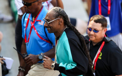 Snoop Dogg’s Surprise Hayward Field Visit Steals the Spotlight at U.S. Olympic Trials