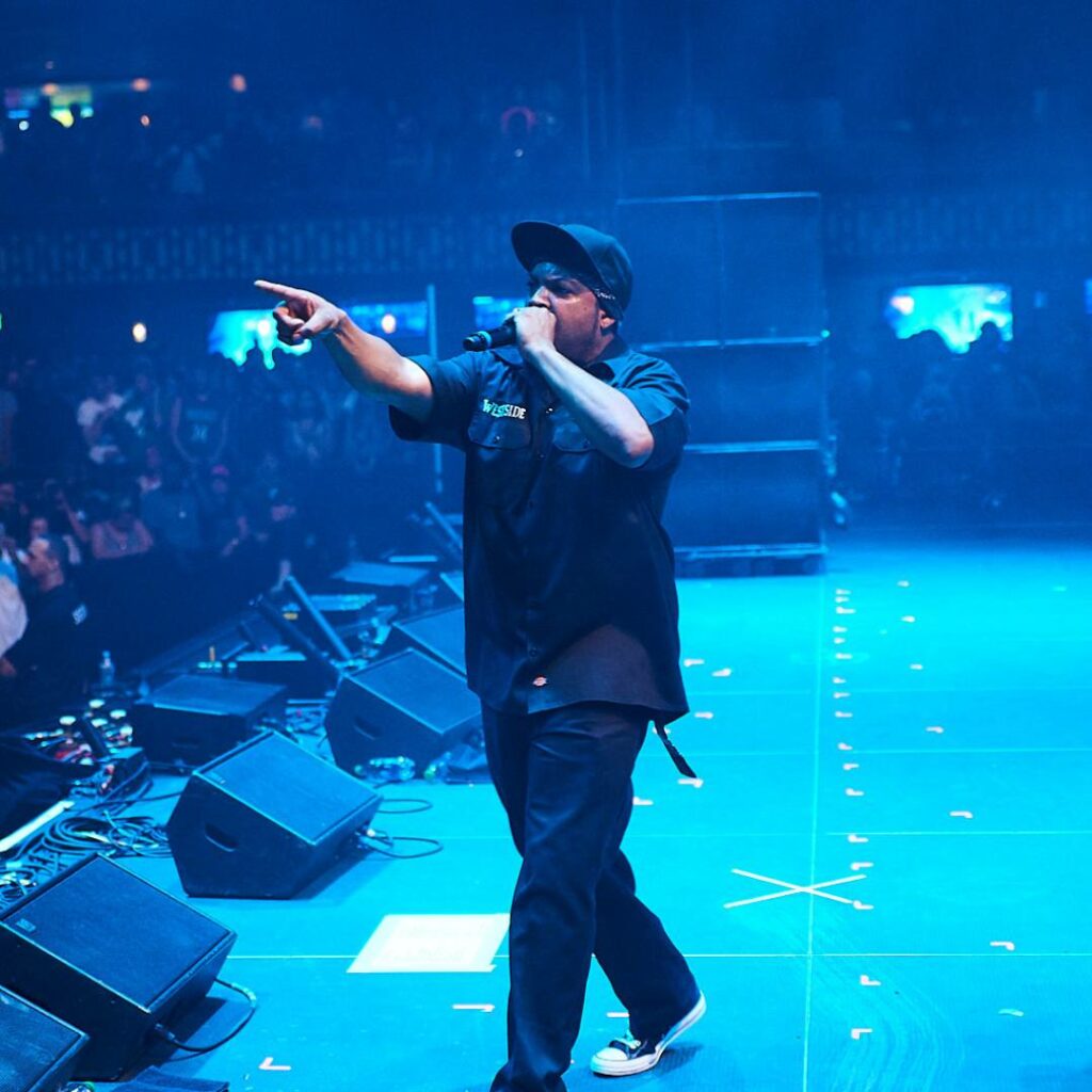 Ice Cube performs on stage. Summer concerts, Oregon,  Things to do, 2024