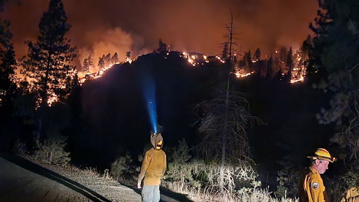 Town Gulch Fire NE Oregon