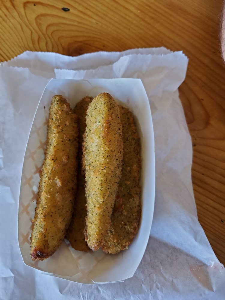 Fried pickles.