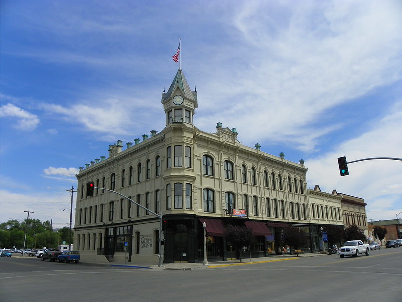 The Geiser Grand Hotel in Baker City, Oregon.