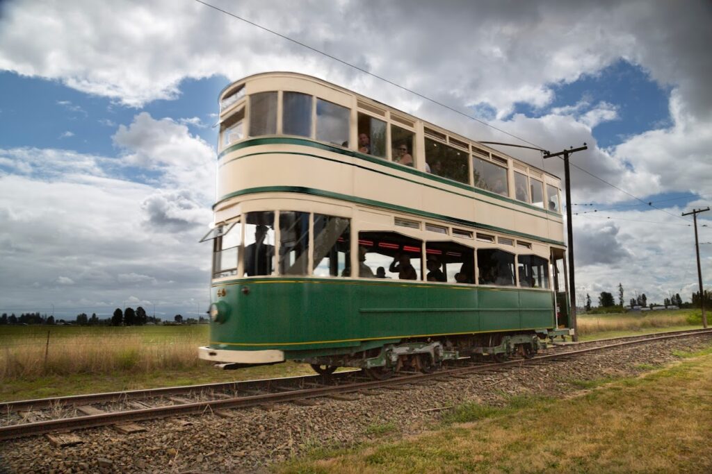 Vintage trolley