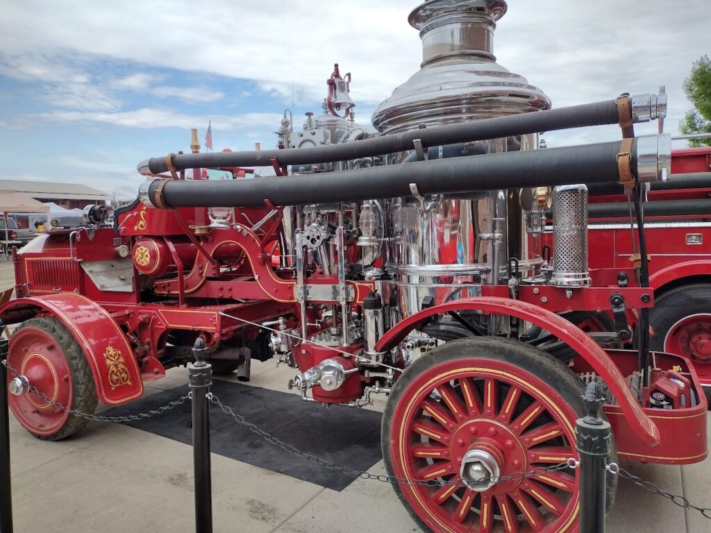 vintage firetruck